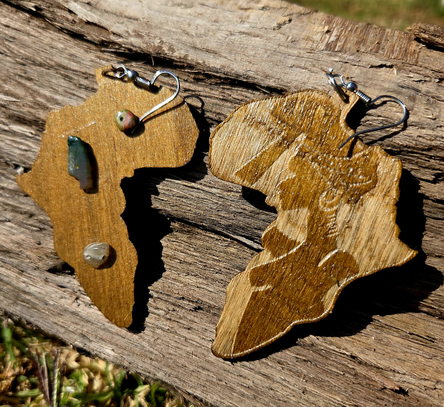 Sankofa statement earrings