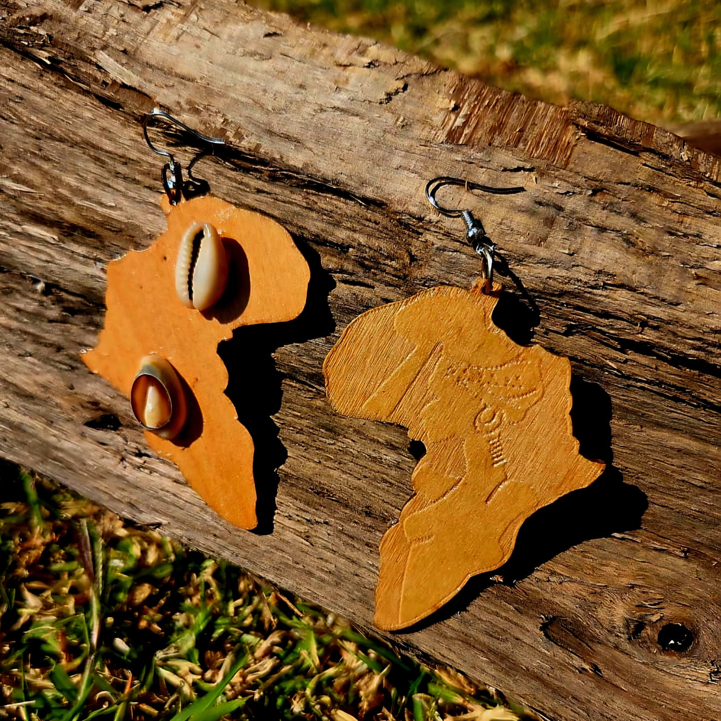 Sankofa statement earrings