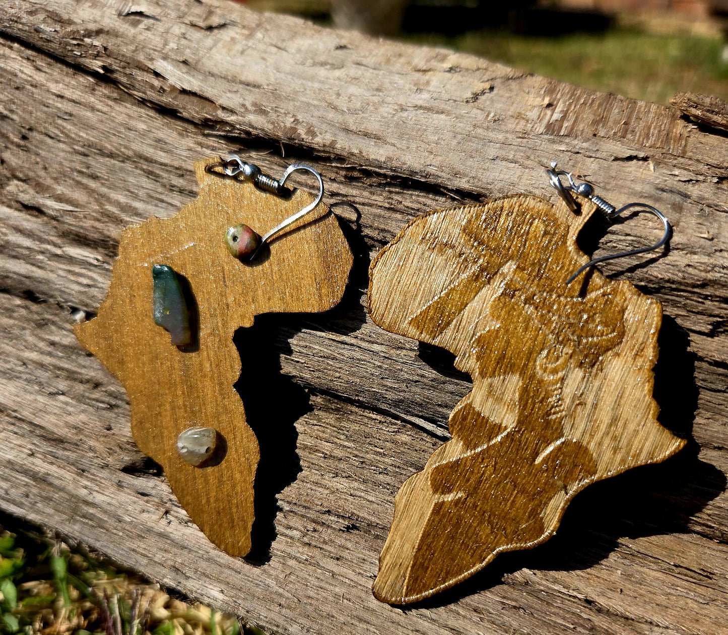 Sankofa statement earrings