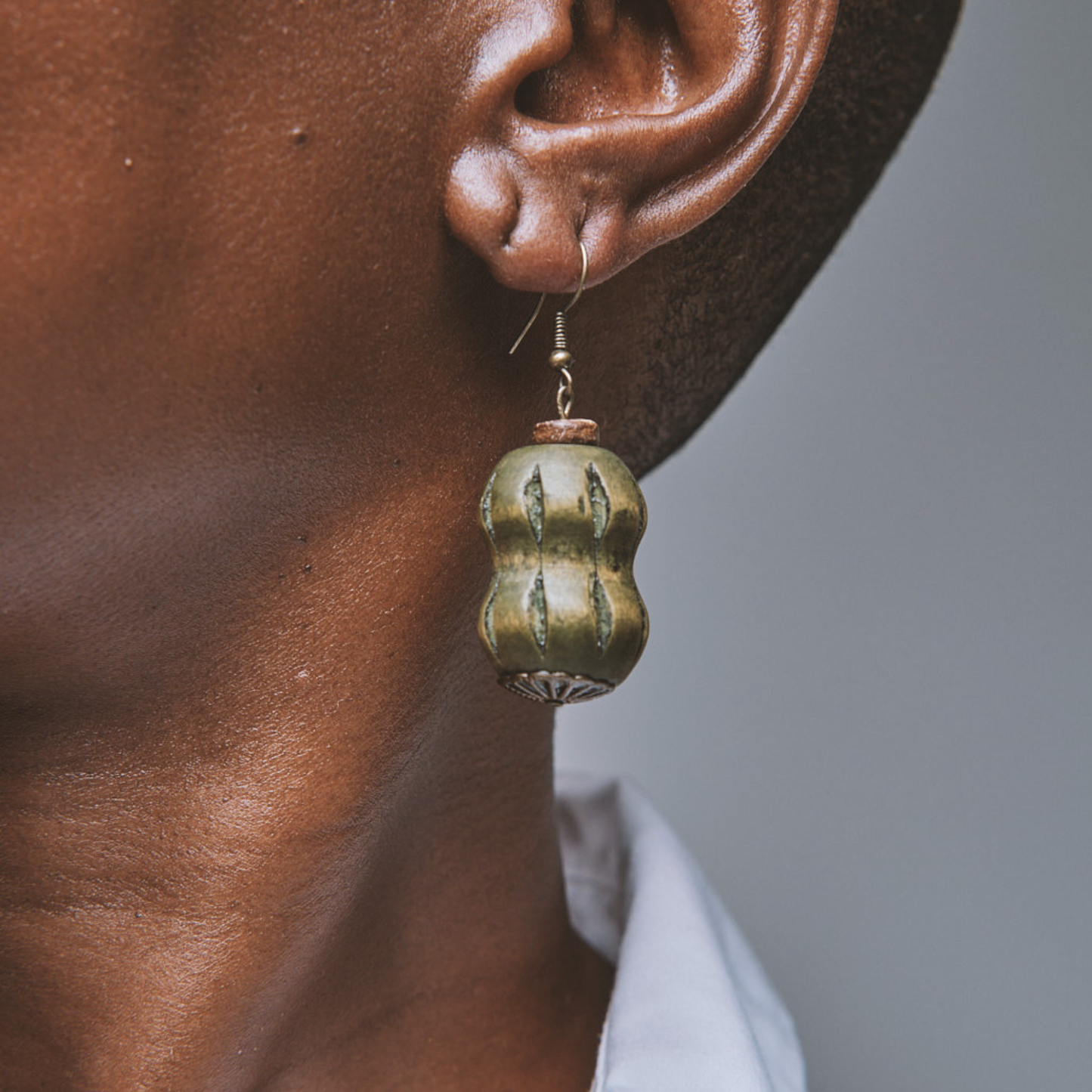 Nzungu earrings