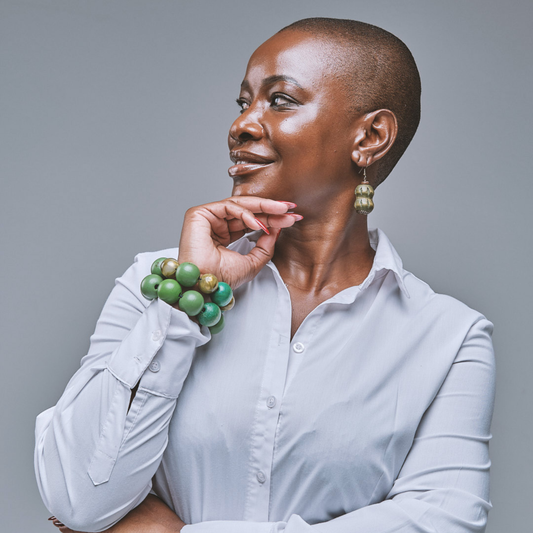 Nzungu earrings